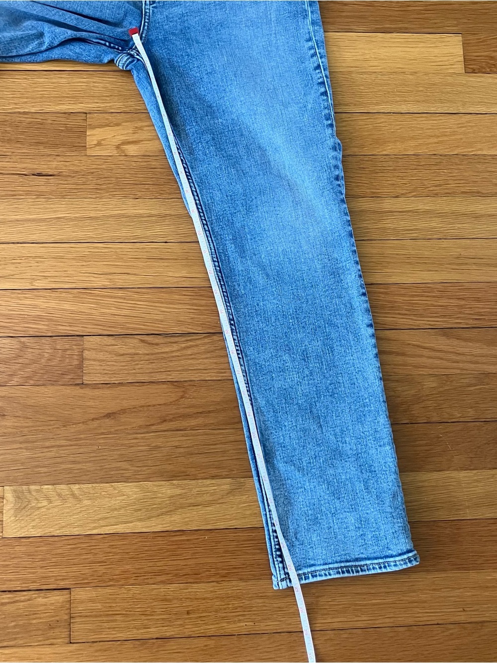Rag & Bone Nyasa Blue Flexi Wren High Waist Ankle Slim Straight Leg Jeans 29 - Picture 9 of 12
